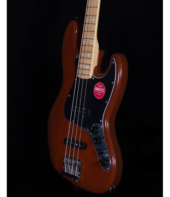 Squier Classic Vibe Active '70s Jazz Bass, Maple FB, Mocha