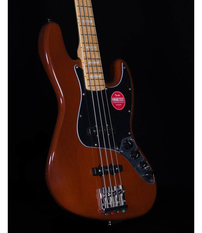 Squier Classic Vibe Active '70s Jazz Bass, Maple FB, Mocha
