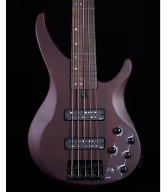 Yamaha Yamaha TRBX505 5-String Bass, Transparent Brown