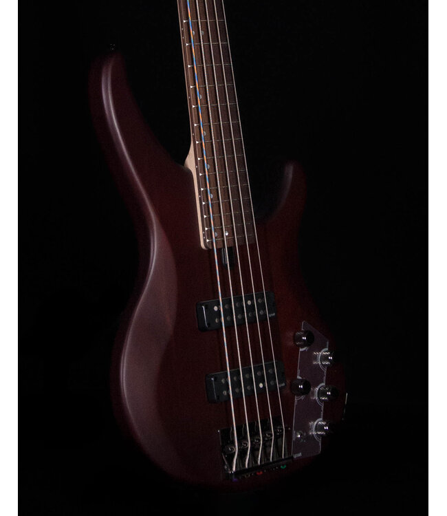 Yamaha TRBX505 5-String Bass, Transparent Brown