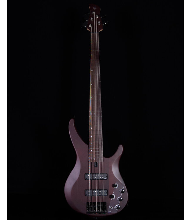 Yamaha TRBX505 5-String Bass, Transparent Brown
