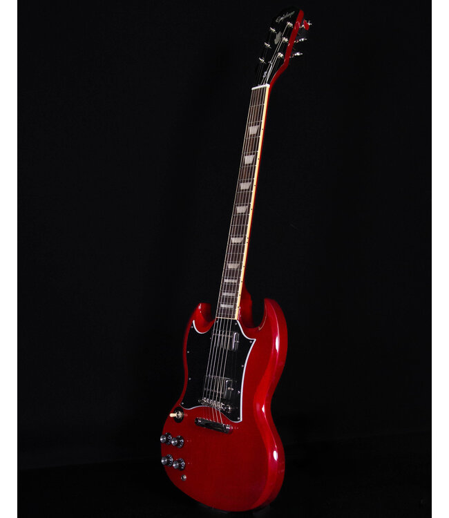 Epiphone SG Standard, Left-handed, Cherry (Premium Gig Bag Included)