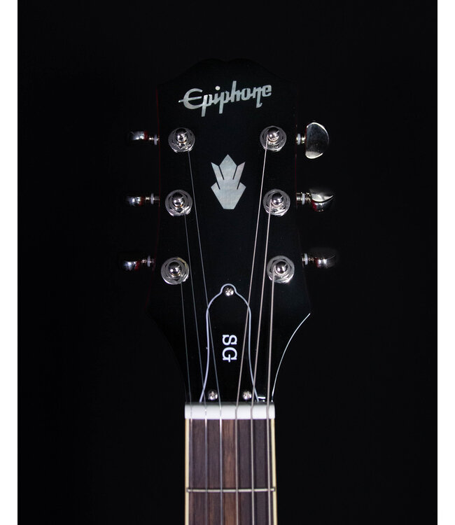 Epiphone SG Standard, Left-handed, Cherry (Premium Gig Bag Included)