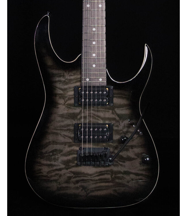 Ibanez GRGA120QA, Transparent Black Sunburst
