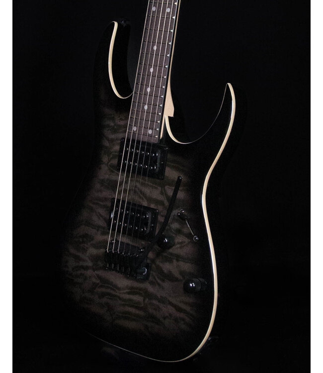 Ibanez GRGA120QA, Transparent Black Sunburst