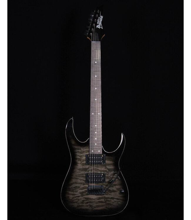 Ibanez GRGA120QA, Transparent Black Sunburst