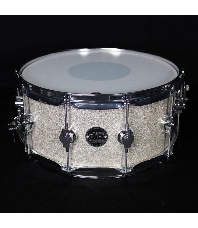 DW 14" x 6.5" Performance Series Limited Edition Snare Drum, Broken Glass