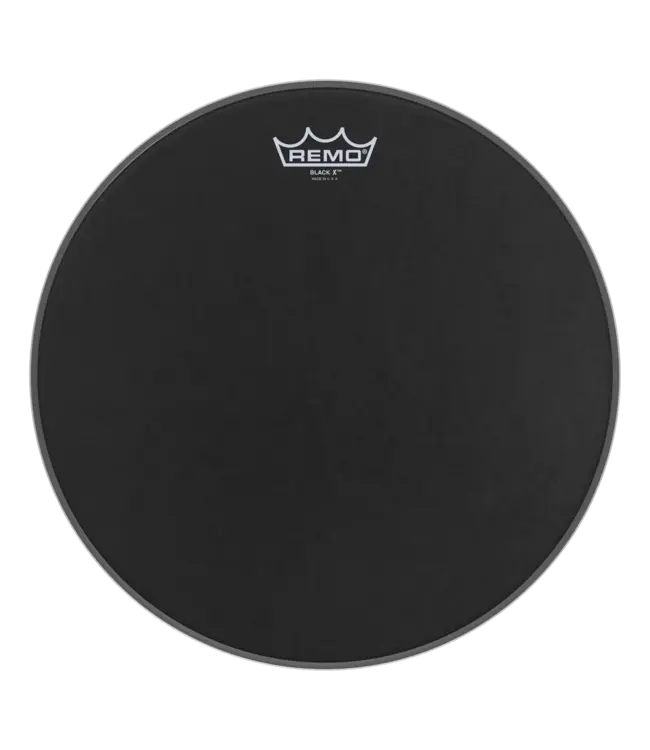 Remo 13" Emperor X Black Suede Coated Drum Head