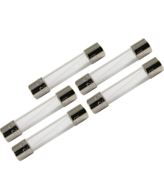 CE Distribution Fuse - 3amp Fast-Blow, 250V, 3AG, 0.25" x 1.25", 5-Pack