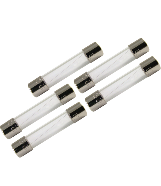 Fuse - 3amp Fast-Blow, 250V, 3AG, 0.25" x 1.25", 5-Pack