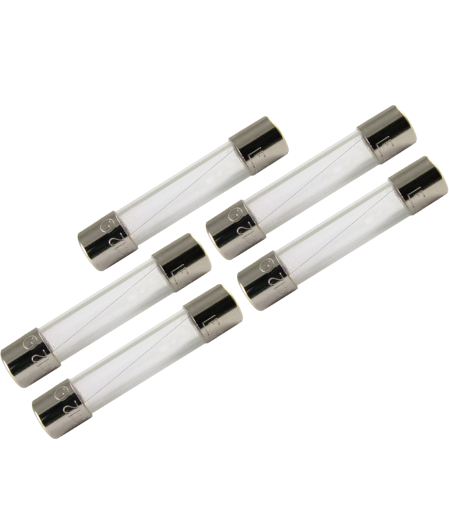 Fuse - 1.5amp Fast-Blow, 250V, 3AG, 0.25" x 1.25", 5-Pack