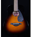 Yamaha JR2 3/4-Size Folk Acoustic Guitar, Tobacco Brown Sunburst