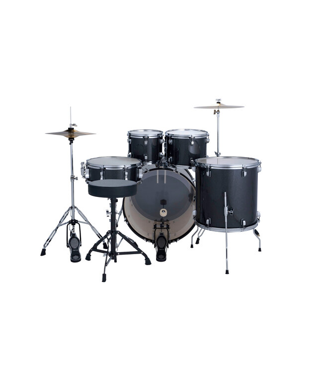 Ludwig Accent Drive Complete Drum Kit, 22" Kick - Moon Dust