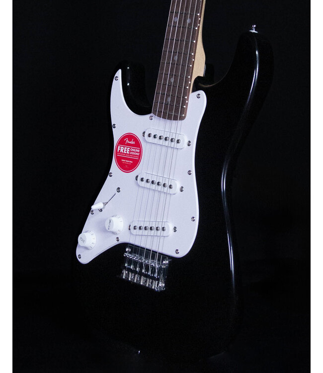 Squier Mini Stratocaster Left-Handed, Laurel FB, Black