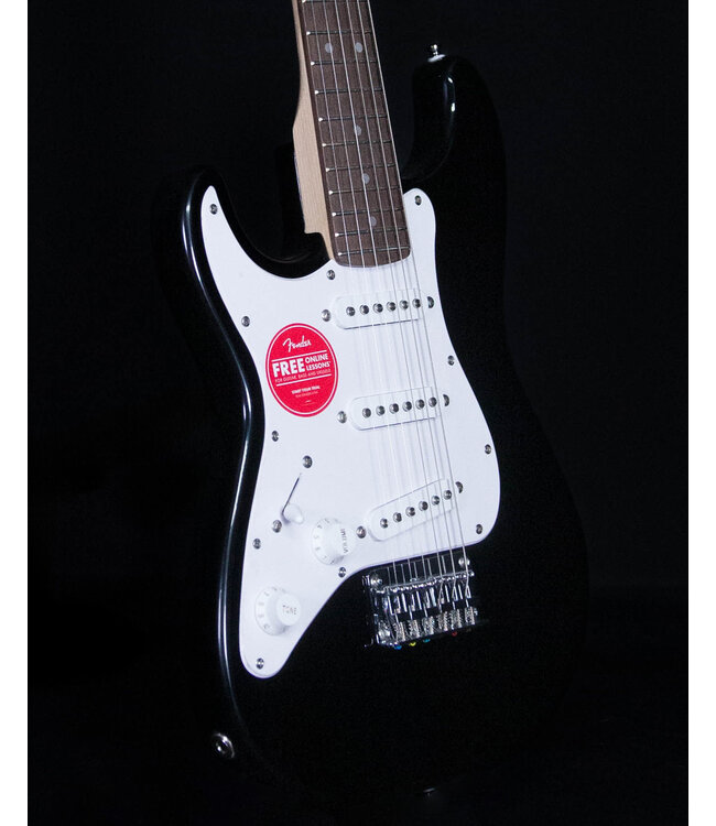 Squier Mini Stratocaster Left-Handed, Laurel FB, Black