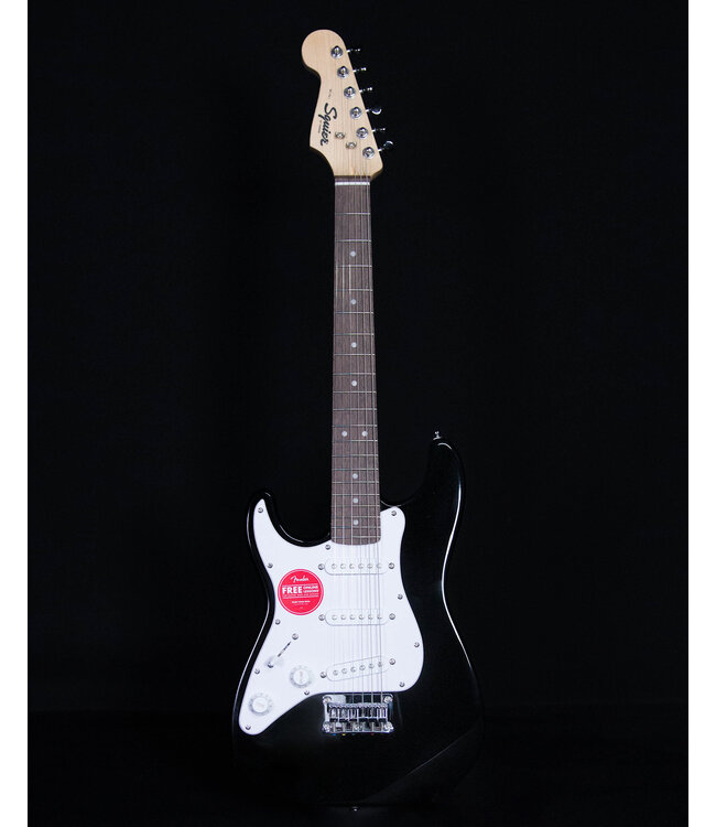 Squier Mini Stratocaster Left-Handed, Laurel FB, Black
