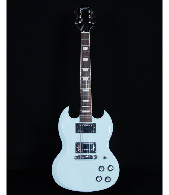 Epiphone Power Players SG Pack, Bag, Cable, Picks - Ice Blue