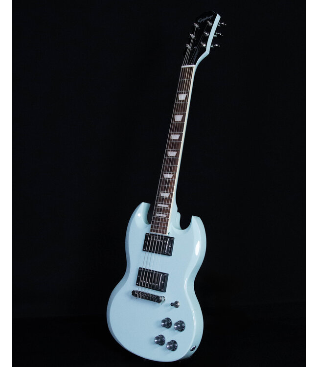 Epiphone Power Players SG Pack, Bag, Cable, Picks - Ice Blue