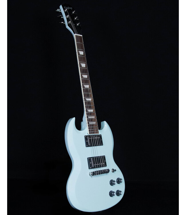 Epiphone Power Players SG Pack, Bag, Cable, Picks - Ice Blue