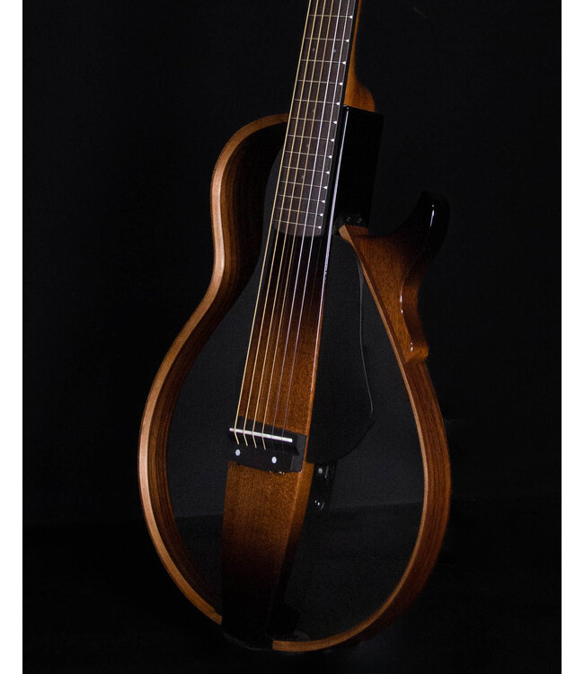 Yamaha SLG200 S Silent Guitar, Tobacco Sunburst