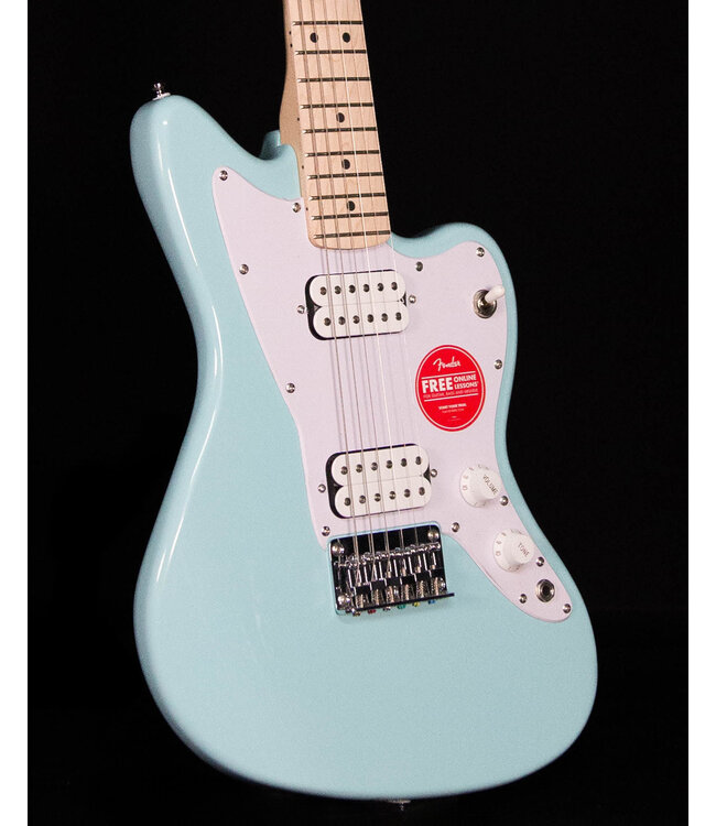 Squier Mini Jazzmaster HH, Maple FB, Daphne Blue