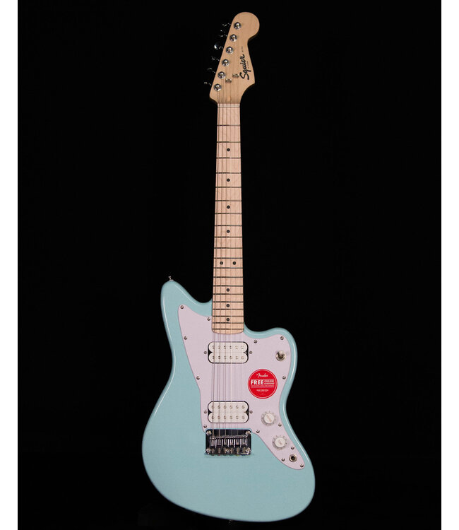 Squier Mini Jazzmaster HH, Maple FB, Daphne Blue