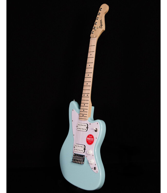 Squier Mini Jazzmaster HH, Maple FB, Daphne Blue
