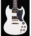 Epiphone SG Custom, Alpine White (Premium Gig Bag Included)