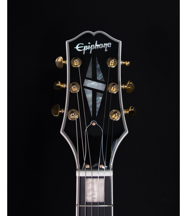 Epiphone SG Custom, Alpine White (Premium Gig Bag Included)