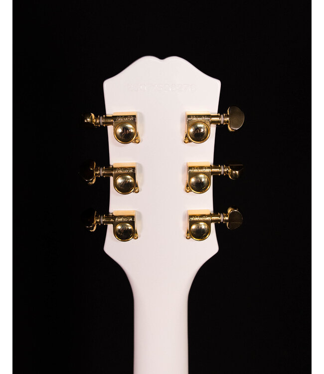 Epiphone SG Custom, Alpine White (Premium Gig Bag Included)