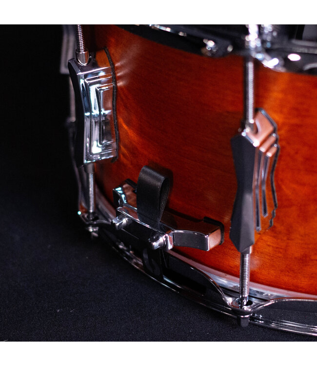 British Drum Company 14" x 6.5" Big Softy Series Cherry and Balsa Snare Drum