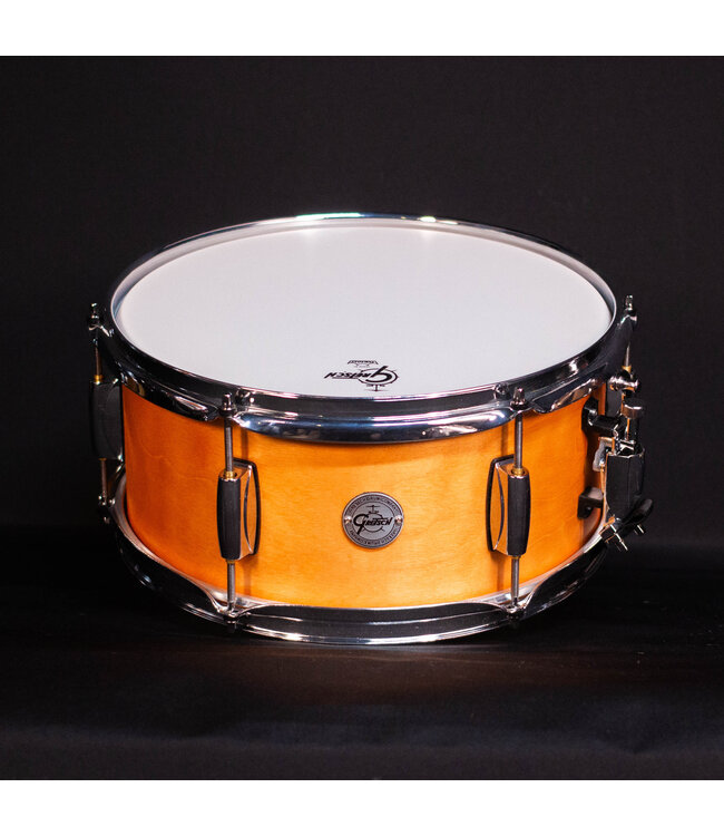 Gretsch 6" x 13" Full Range Birch Snare Drum, Satin Classic Natural