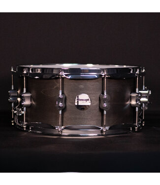 PDP PDP Concept Series Black Wax Maple Snare, 6.5x14, Satin Black w/Chrome Hardware
