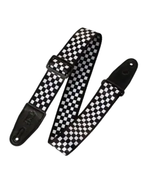 Levy's Levy's  2" Wide Poly Guitar Strap, Checker