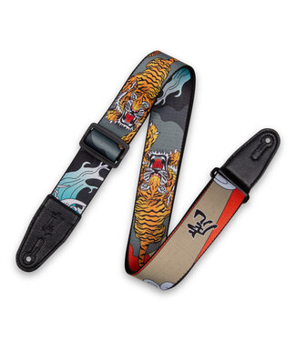 Levy's Levy's 2" Poly Guitar Strap, Japanese Tiger