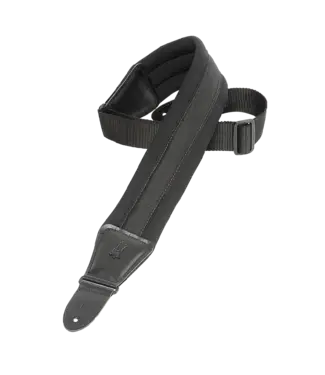 Levy's Levy's  3.25" Neoprene Guitar Strap, Black