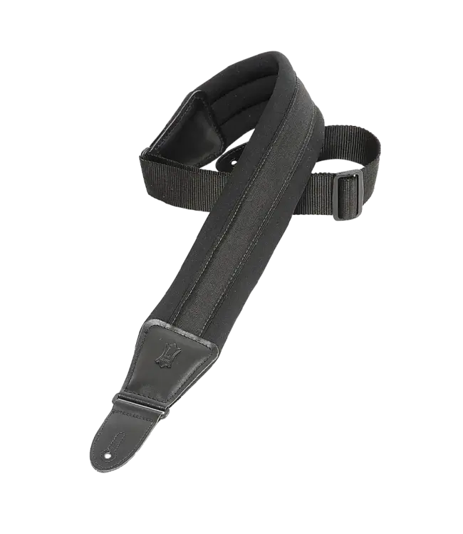 Levy's  3.25" Neoprene Guitar Strap, Black