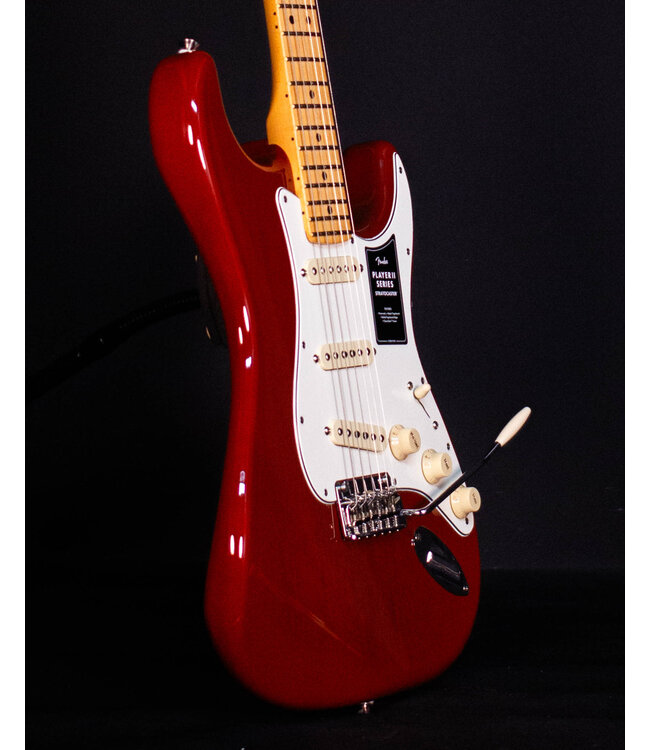 Fender Player II Stratocaster, Maple FB, Chambered Mahogany, Transparent Mocha Burst