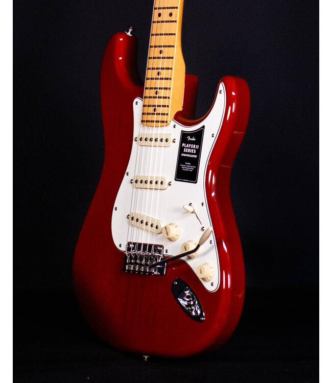 Fender Player II Stratocaster, Maple FB, Chambered Mahogany, Transparent Mocha Burst