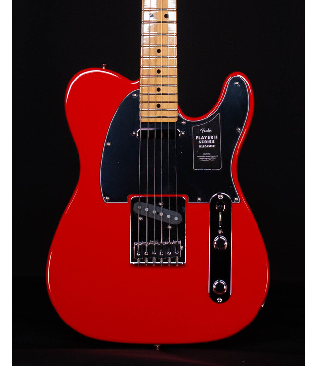 Fender Player II Telecaster, Maple FB, Coral Red