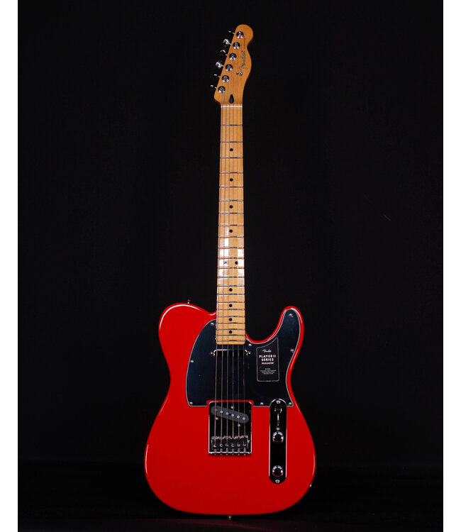 Fender Player II Telecaster, Maple FB, Coral Red