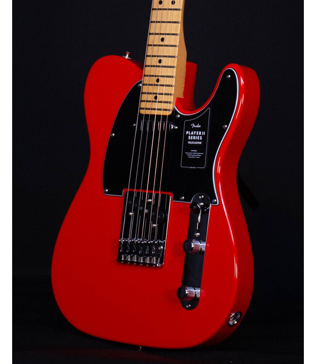 Fender Player II Telecaster, Maple FB, Coral Red