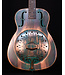 Recording King Swamp Dog Style-O Resonator, Distressed Vintage Green - USED