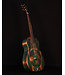 Recording King Swamp Dog Style-O Resonator, Distressed Vintage Green - USED