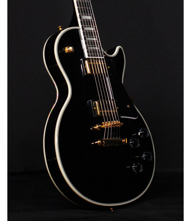 Epiphone Les Paul Custom, Ebony (Premium Gig Bag Included)