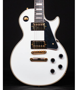 Epiphone Epiphone Les Paul Custom, Alpine White (Premium Gig Bag Included)