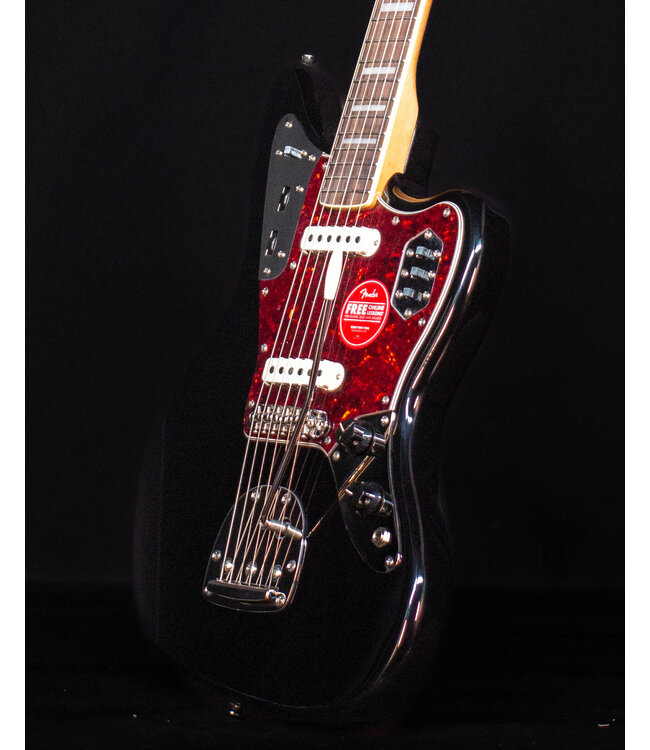 Squier Classic Vibe '70s Jaguar, Laurel FB, Black