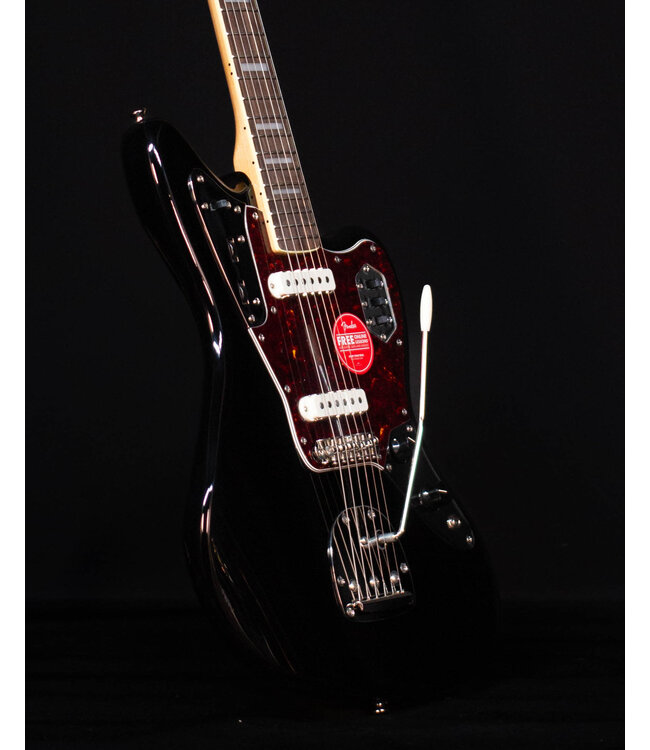 Squier Classic Vibe '70s Jaguar, Laurel FB, Black