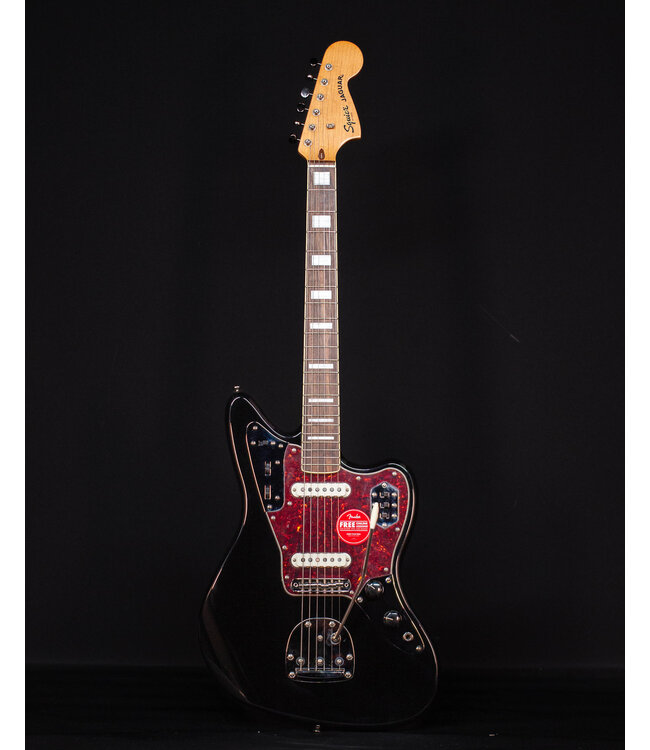 Squier Classic Vibe '70s Jaguar, Laurel FB, Black