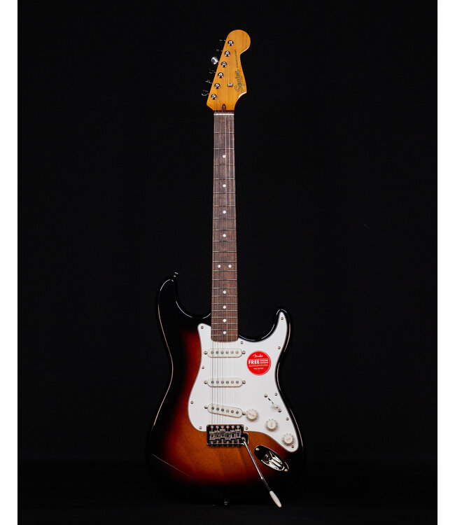 Squier Classic Vibe '60s Stratocaster, Laurel FB, 3-Color Sunburst